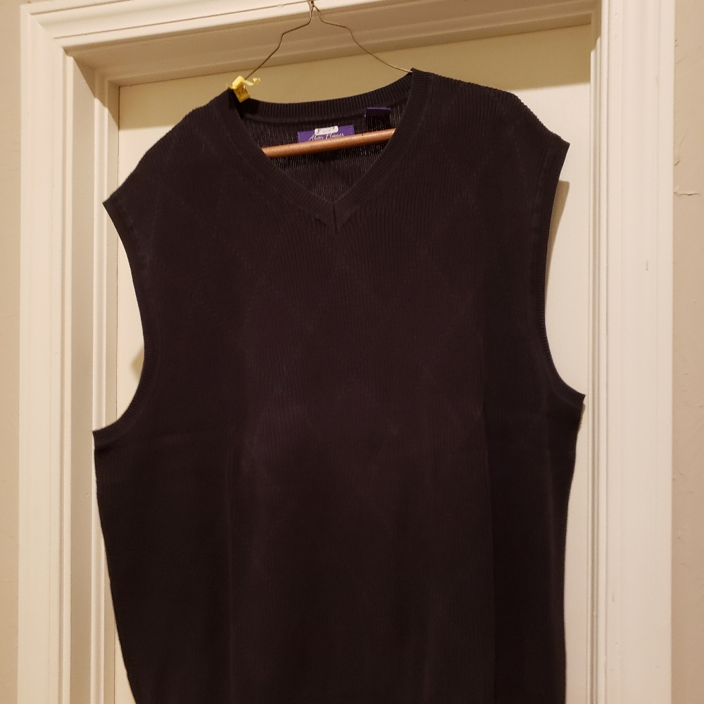 Men's Large Sleeveless Sweater Vest